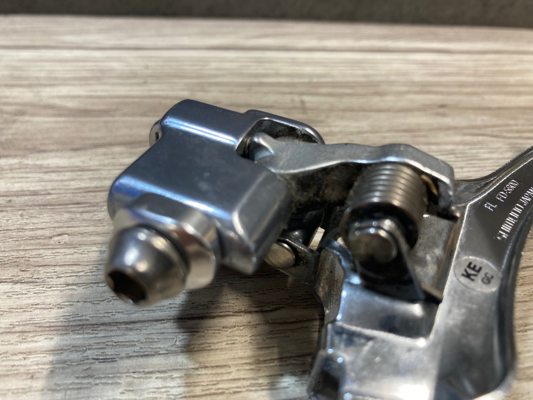 KI875 シマノ SHIMANO 105 FD-5600 直付 フロントディレイラー シルバー 2s