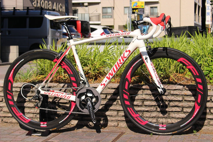 世界限定300台! スペシャライズド SPECIALIZED ターマック S-WORKS TARMAC SL4 2013 54サイズ スラム レッド MIX 11S カーボン ロードバイク 【名古屋店】