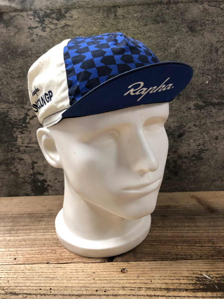 KA295 ラファ Rapha CAP SMU LINCOLN GP サイクルキャップ 黄 白 ワンサイズ