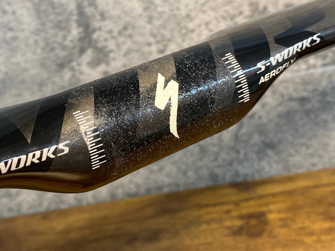 KM783 スペシャライズド SPECIALIZED S-WORKS AEROFLY カーボン ドロップハンドル エンドC-C400mm Φ31.8