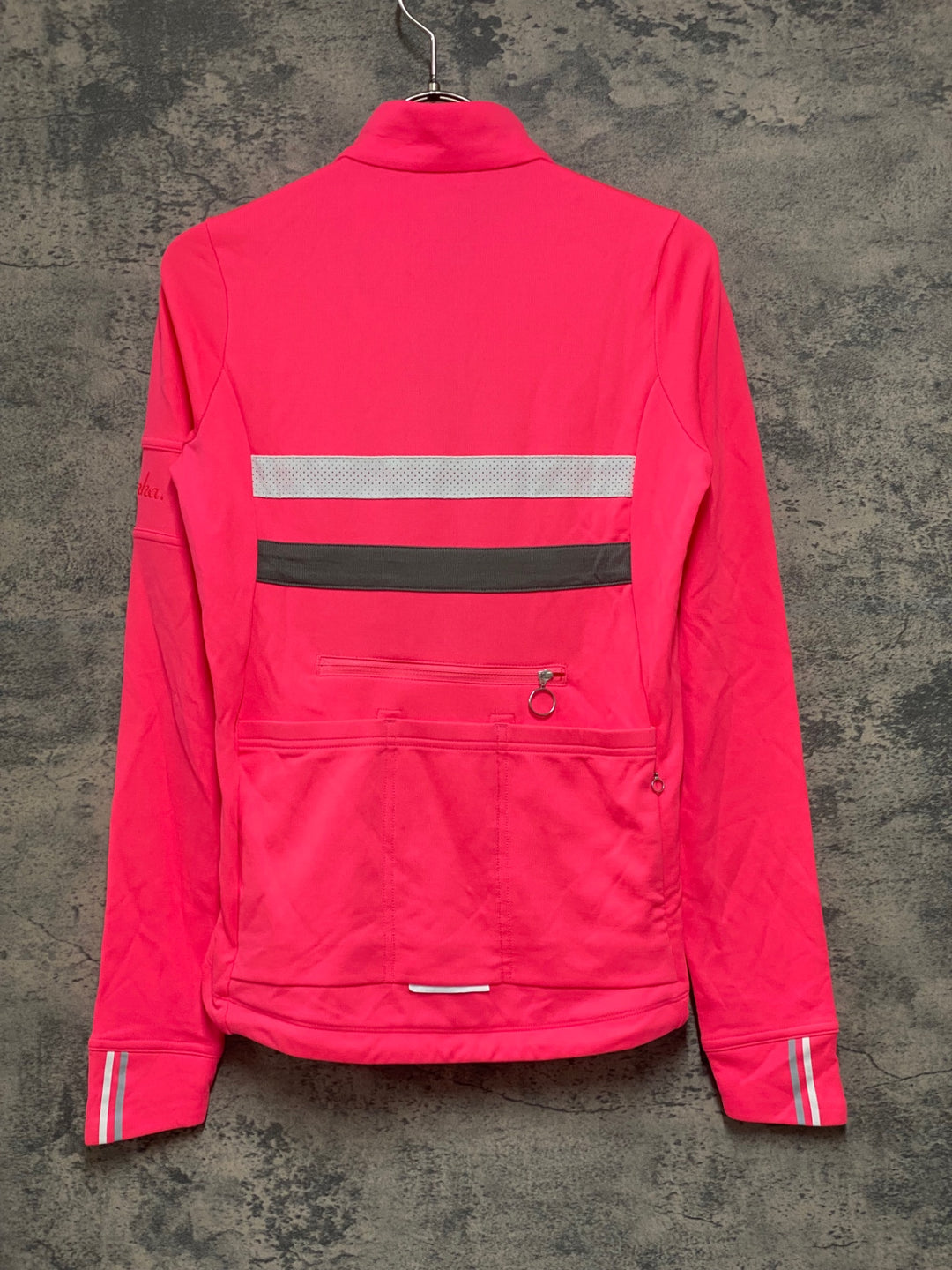 KA061 ラファ Rapha WOMEN'S LONG SLEEVE BREVET JERSEY Ⅱ 長袖 サイクルジャージ ピンク レディース XS