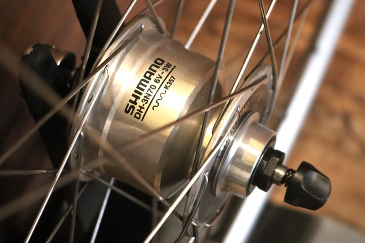 シマノ SHIMANO DH-3N70 アルミ クリンチャーフロントホイール ハブダイナモ 【東京南麻布店】