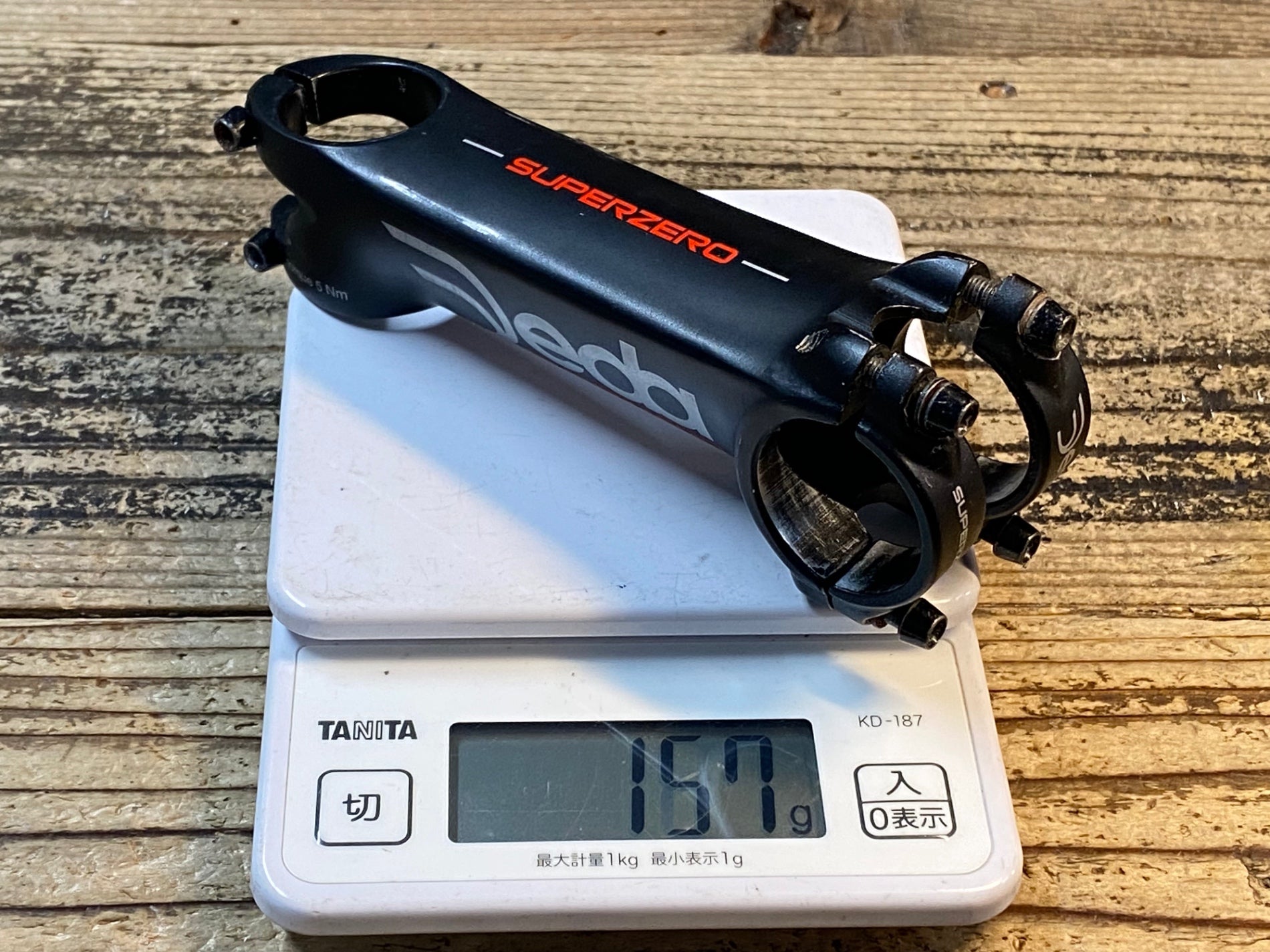 JQ065 デダ DEDA SUPERZERO アルミステム 120mm 82° Φ31.8 OS – BICI