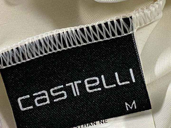 KH166 カステリ CASTELLI レッグカバー 白 M ※擦れ