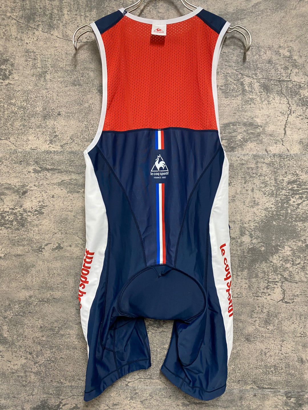 JV246 ルコックスポルティフ le coq sportif ビブショーツ ネイビー L