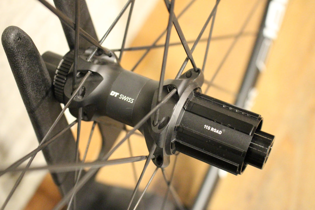 DT SWISS P1800 SPLINE 32 DB DISC アルミ チューブレスレディ ホイール シマノ 12/11S ワイドリム 18C リアのみ 【福岡店】