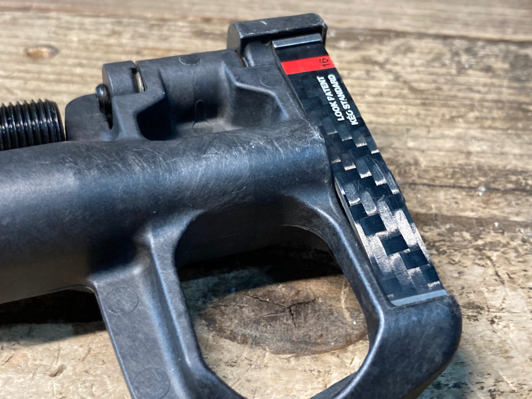 JI430 ルック LOOK ケオ KEO BLADE CARBON ビンディングペダル クロモリシャフト ※プレート割れのためジャンク