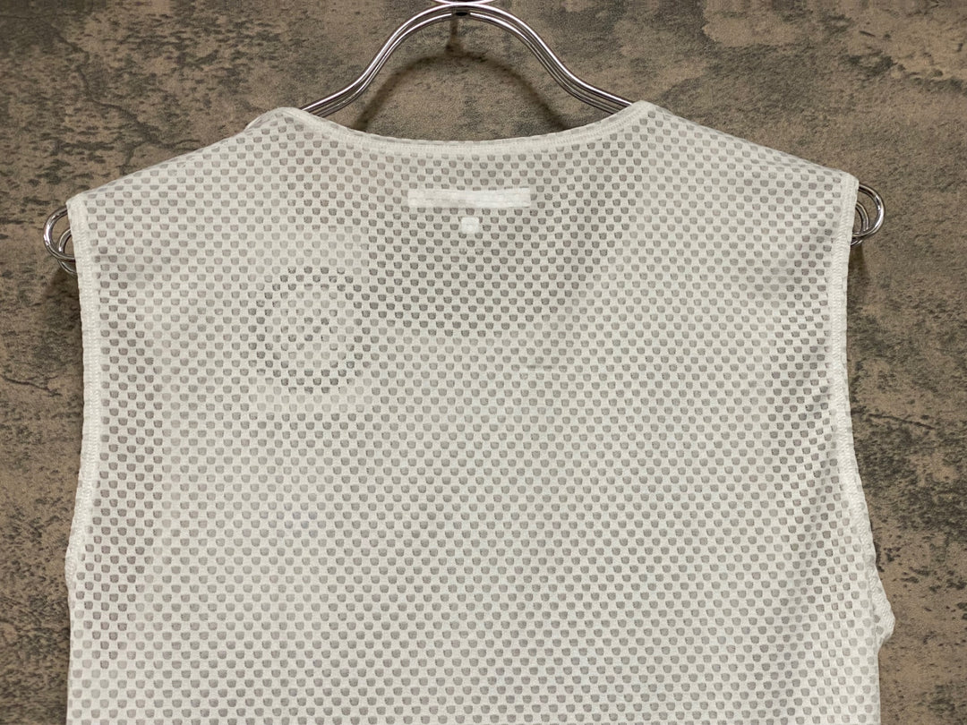 KE514 カステリ CASTELLI ノースリーブ ベースレイヤー 白 M