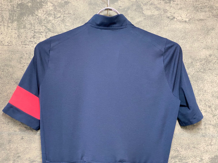 KJ277 ラファ Rapha CLASSIC FLYWEIGHT JERSEY 半袖 サイクルジャージ 青 XS