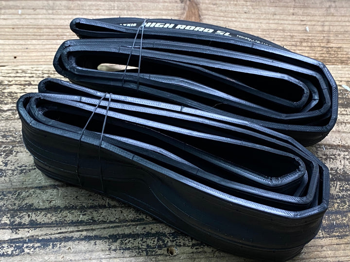 JN784 マキシス MAXXIS HIGH ROAD SL タイヤ 700x25C チューブレスレディ 2本セット 未使用