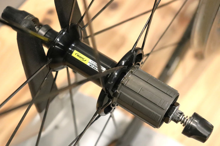 マヴィック MAVIC コスミック カーボン COSMIC CARBONE 40 ELITE アルミ/カーボン クリンチャー シマノ 11/12S ホイールセット ナローリム 13c【仙台店】