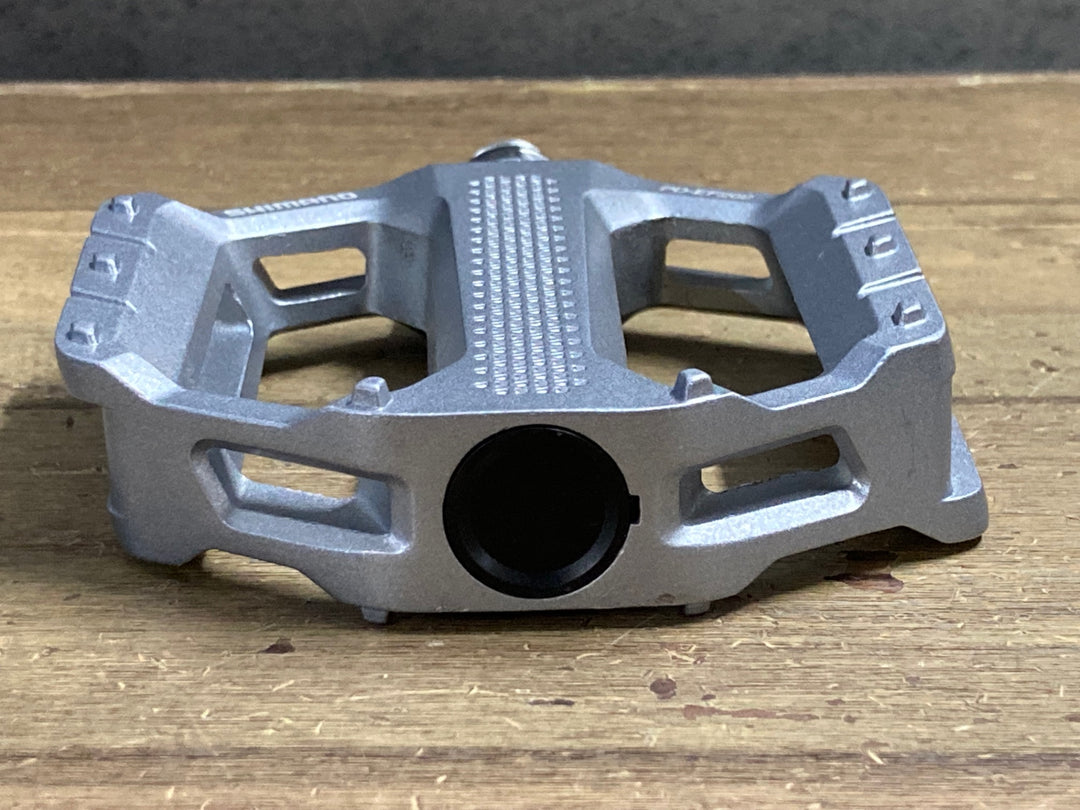 KP084 シマノ SHIMANO PD-EF202 フラットペダル シルバー
