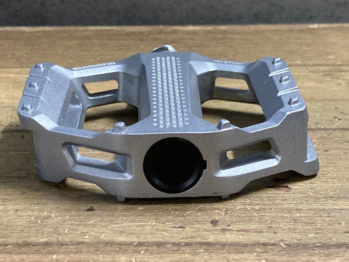 KP084 シマノ SHIMANO PD-EF202 フラットペダル シルバー