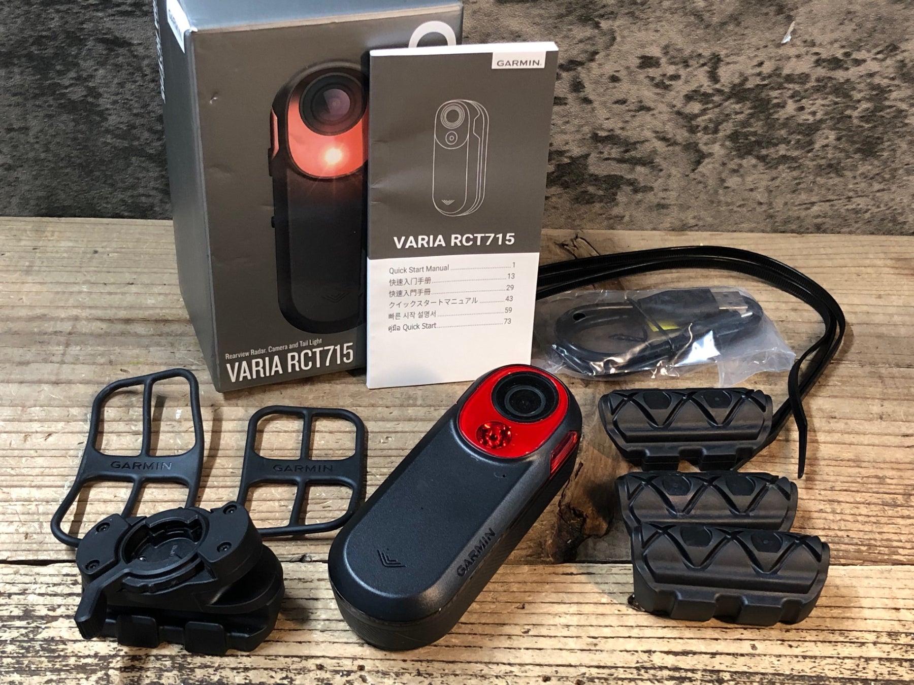 JF654 ガーミン GARMIN VARIA RCT715 リアライト リアビューレーダー