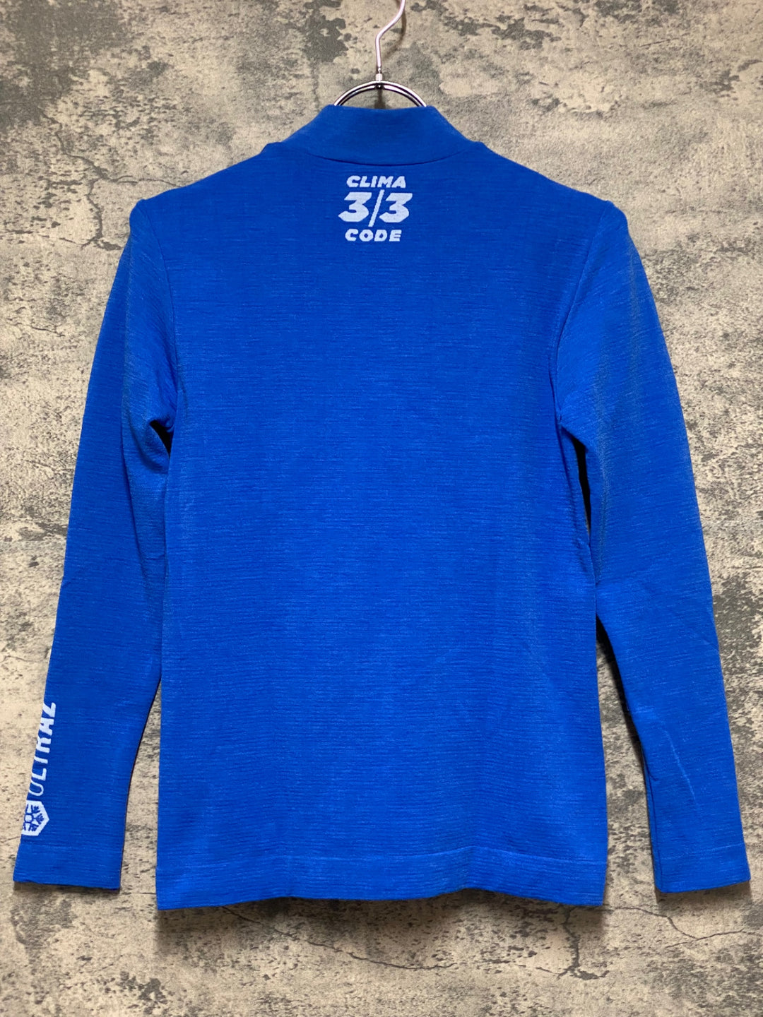 KQ167 アソス ASSOS CLIMA CODE 3/3 ULTRAZ WINTER LS SKIN LAYER P1 長袖 ベースレイヤー インナー 青 M
