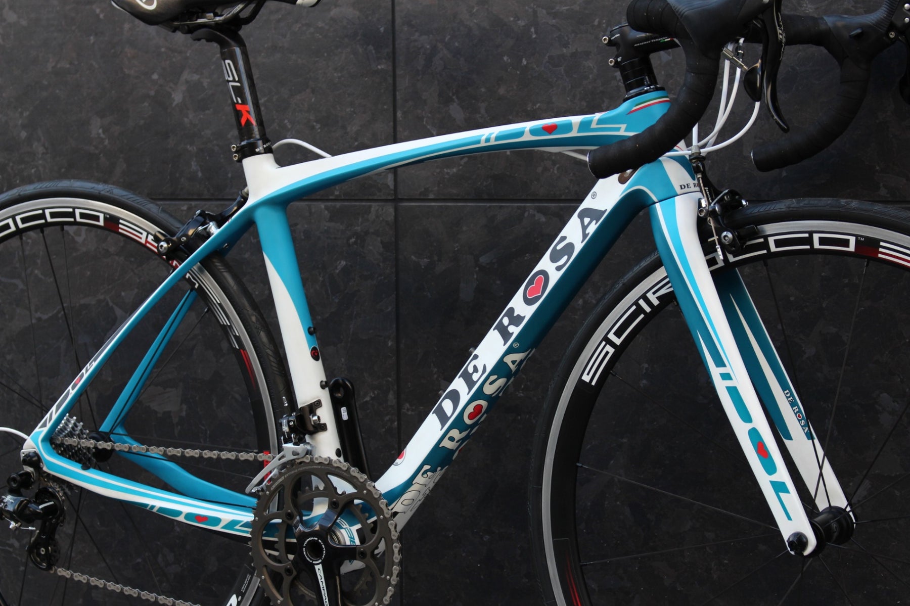 美品 デローザ DE ROSA カンパニョーロ アテナ カーボン デローザ DE ROSA アイドル IDOL 2015年モデル 47サイズ