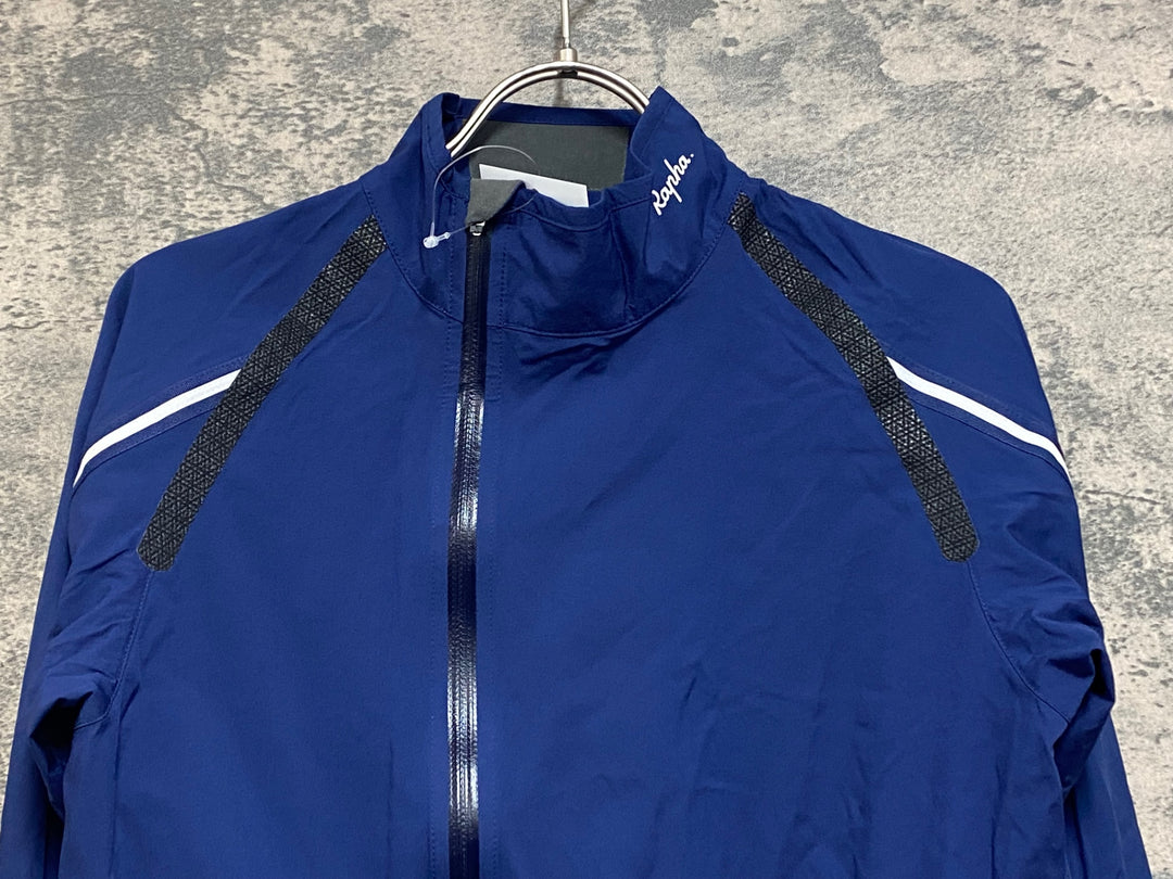 JO324 ラファ Rapha CLASSIC WIND JACKET 長袖 ウインドブレイカー 濃紺 サイズ不明 ※チャック破損
