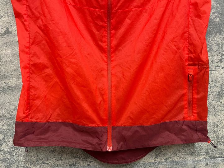 JQ363 ラファ Rapha EXPLORE LIGHTWEIGHT GILET ジレ サイクルベスト 赤 M