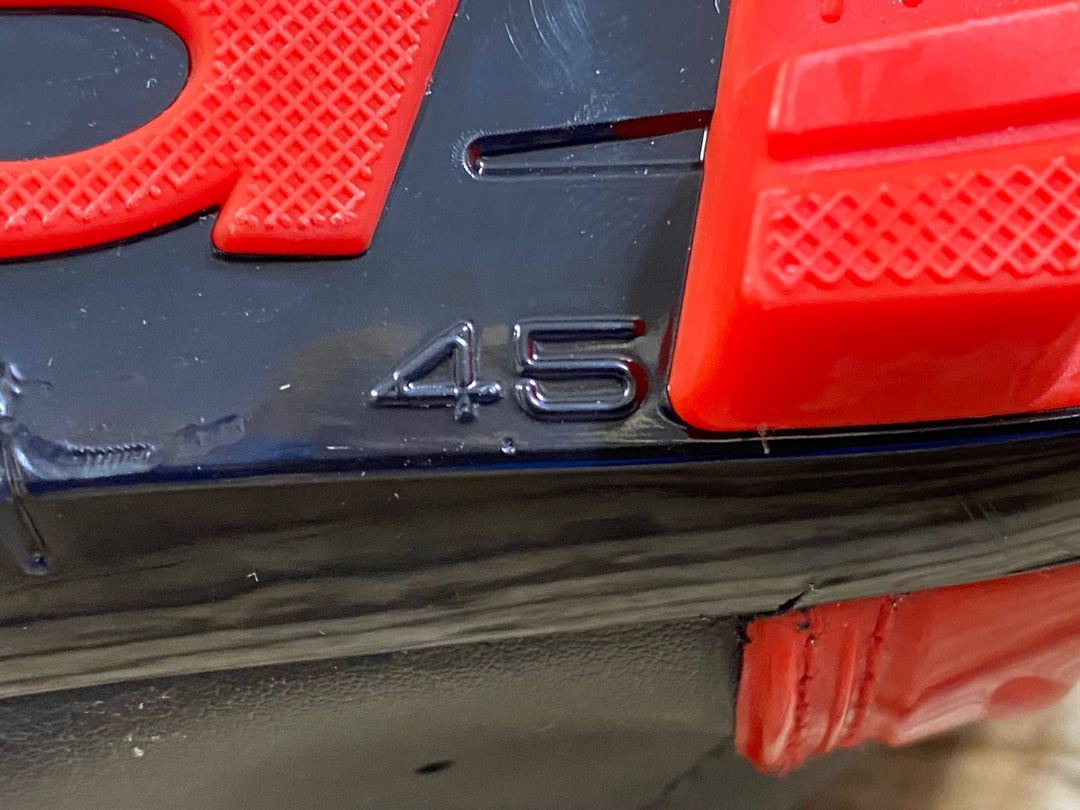 KG395 シディ SIDI TRACE MTB ビンディングシューズ 黒 赤 SPD EU45 ※ペン字あり