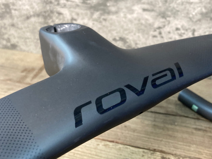 JM372 ロヴァール ROVAL RAPIDE RD COCKPIT 一体型 カーボン ドロップハンドル Φ31.8 380/75MM