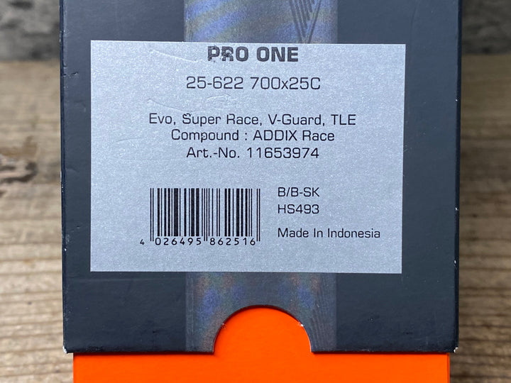 JB658 シュワルベ SCHWALBE PRO ONE TUBELESS EASY チューブレスタイヤ 700x25C