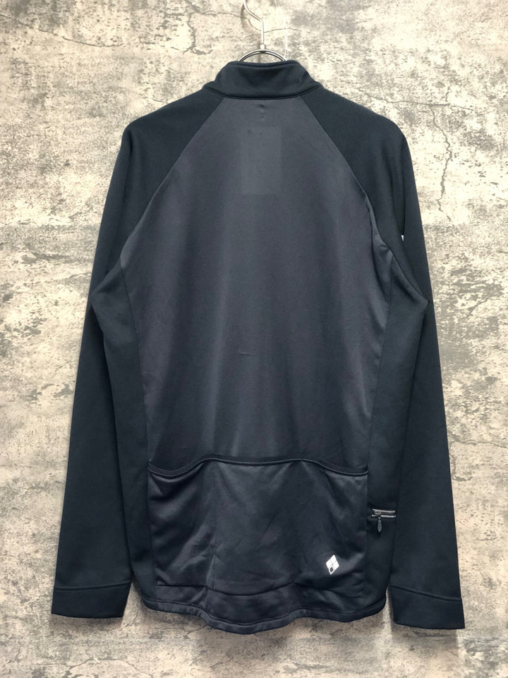 KK353 モンベル mont-bell 長袖 サイクルジャージ 黒 XL