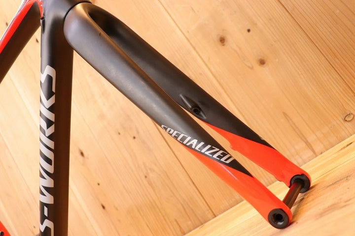 スペシャライズド SPECIALIZED エスワークス ルーベ S-WORKS ROUBAIX DISC 2018年モデル 49サイズ カーボン ロードバイク フレームセット 【芦屋店】