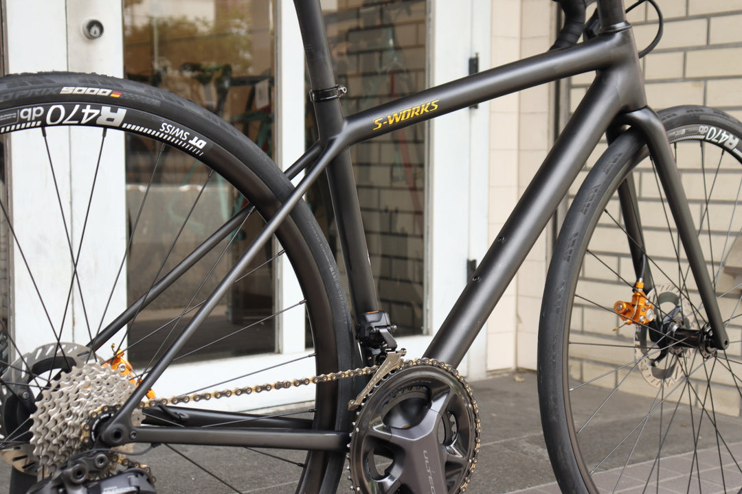 スペシャライズド SPECIALIZED S-WORKS エートス AETHOS 2022モデル 49サイズ シマノ アルテグラ R8150 MIX 12S Di2 カーボン ロードバイク 【横浜店】