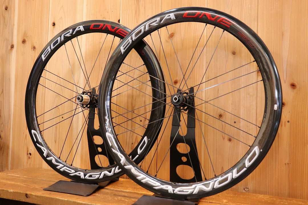 カンパニョーロ CAMPAGNOLO ボーラワン BORA ONE 50 DB カーボン クリンチャー ホイールセット シマノ 11S/12S DISC 【芦屋店】