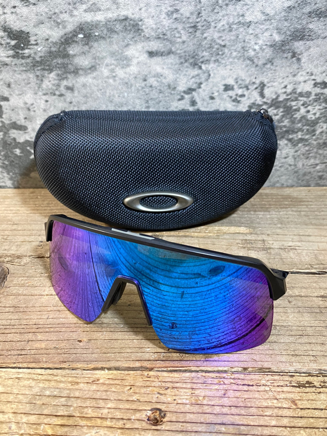 KG539 オークリー OAKLEY SUTRO Lite サングラス アイウェア 黒 PRIZM ROAD レンズ傷
