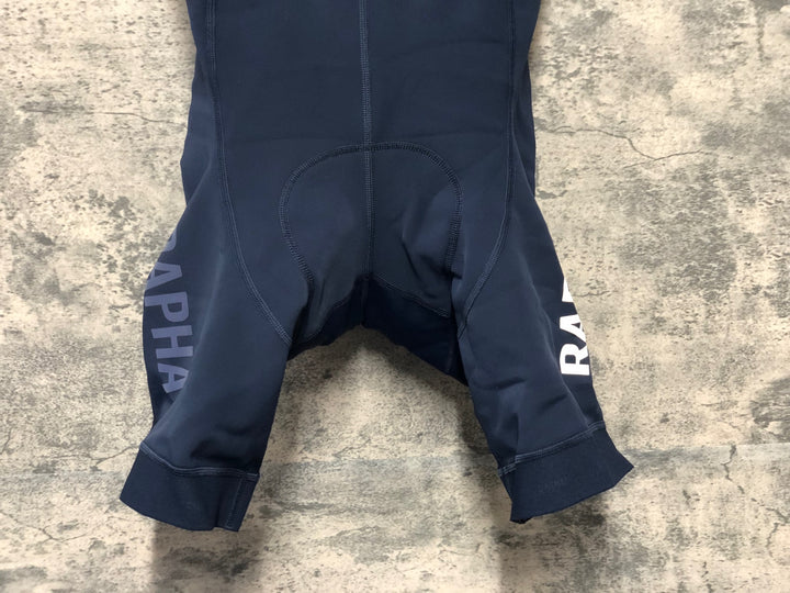 KK088 ラファ RAPHA PRO TEAM WINTER BIB SHORTS ビブショーツ ネイビー S