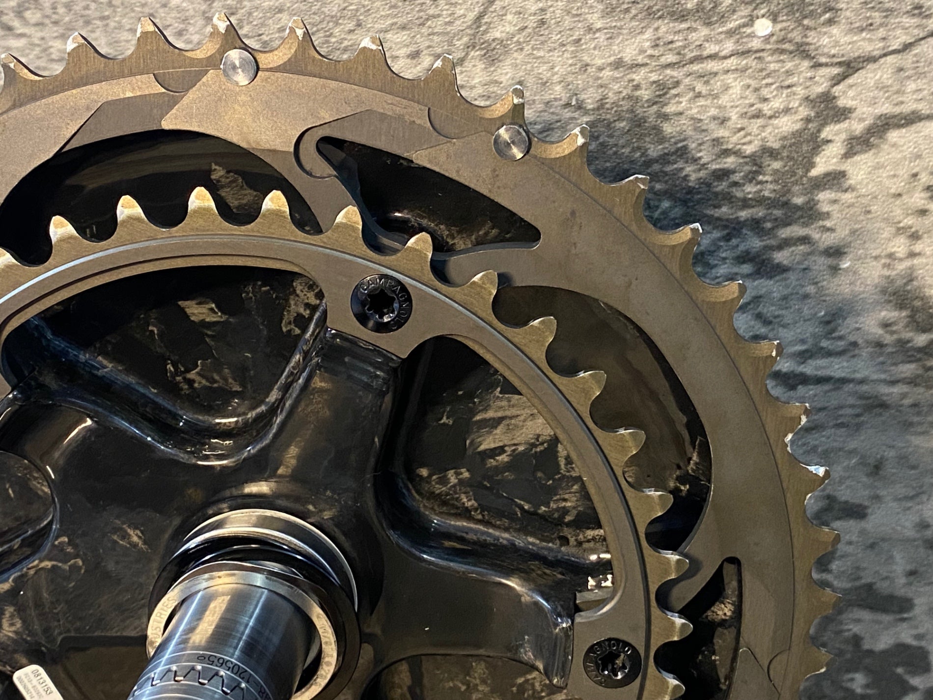 JT983 カンパニョーロ Campagnolo BORA ULTRA TT FC13-BO293C クランク