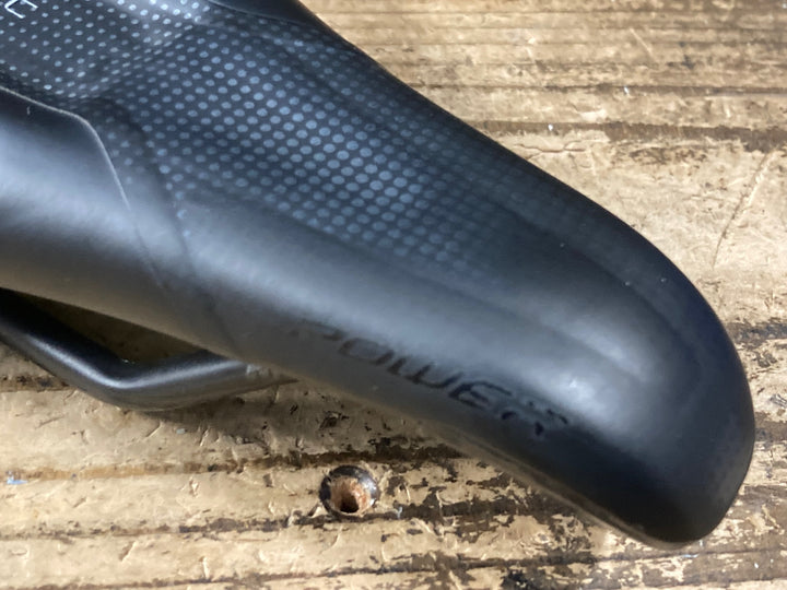 KM872 スペシャライズド SPECIALIZED パワー POWER MIMIC サドル HOLLOW TIレール 143mm ※締め跡