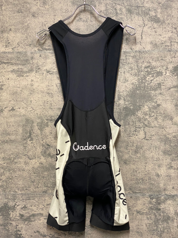 JQ513 ケイデンス Cadence ビブショーツ 白黒 S