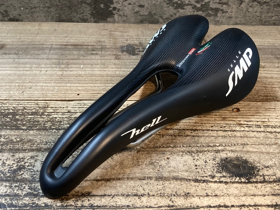 JR958 SELLE SMP ヘル HELL サドル 144mm aisi 304 tubeレール 黒