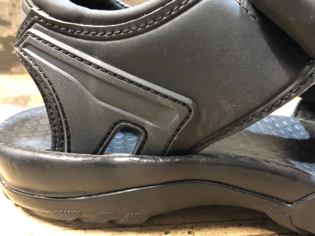 KH689 シマノ SHIMANO SD5 SH-SD501 M L01 S ビンディングシューズ サンダル 黒 EU39