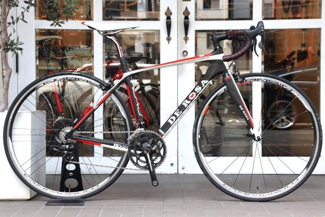 デローザ DE ROSA R848 2012モデル 42サイズ カンパニョーロ ヴェローチェ 10S カーボン ロードバイク 【横浜店】