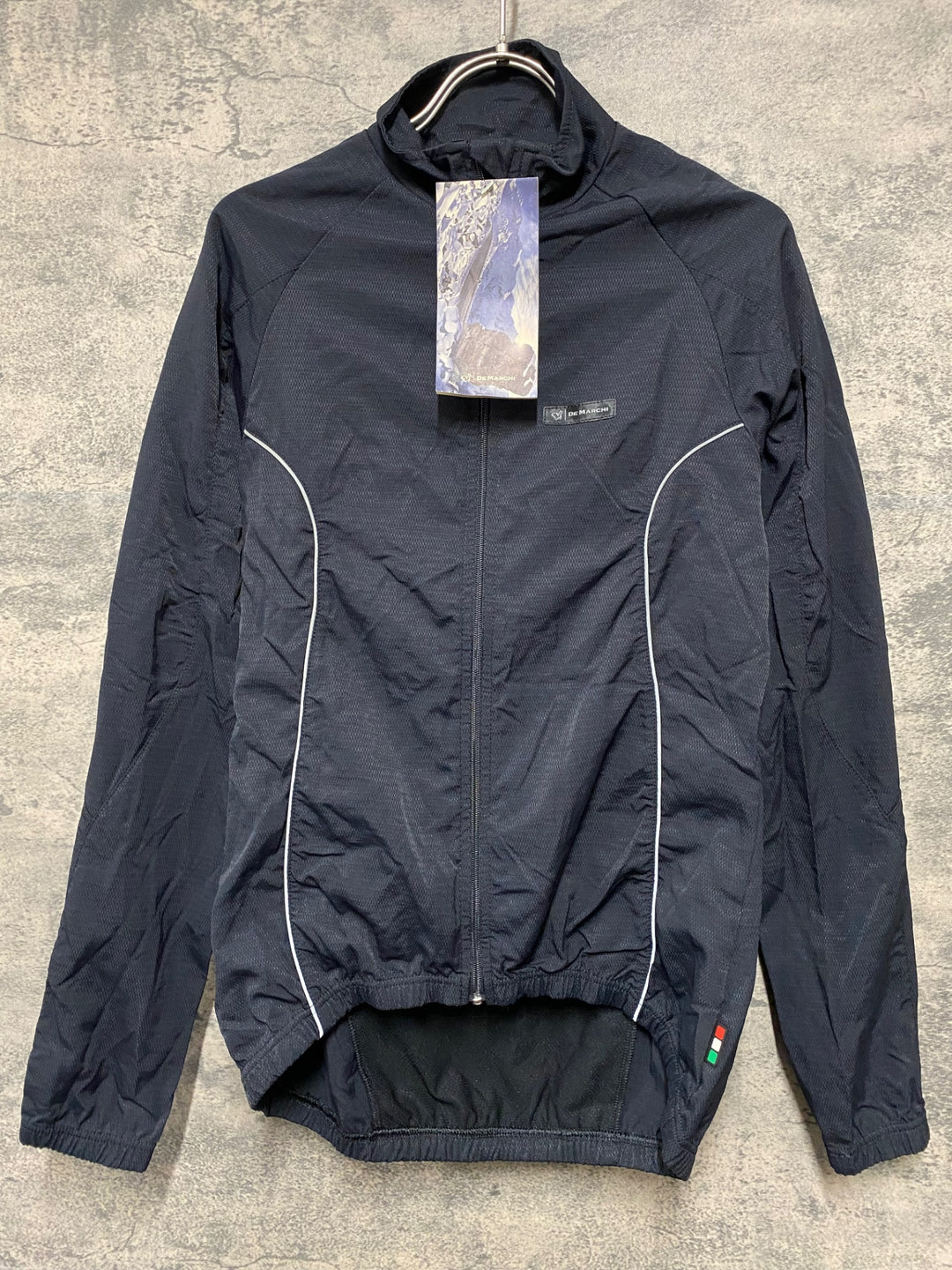 JI651 デマルキ De Marchi C.H 2L WOMEN JACKET 長袖ジャケット 黒 M