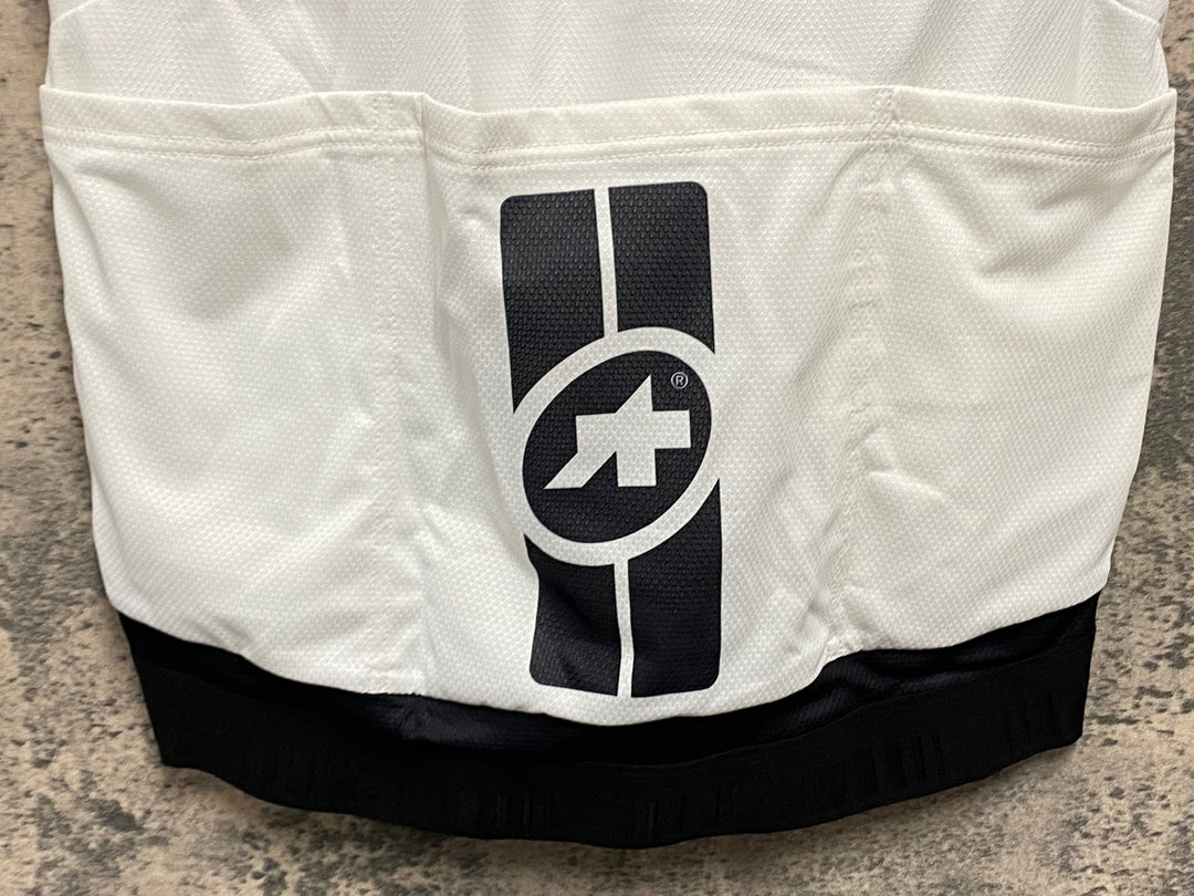 KA412 アソス assos SS NEOPRO 半袖 サイクルジャージ 白 赤 緑 M