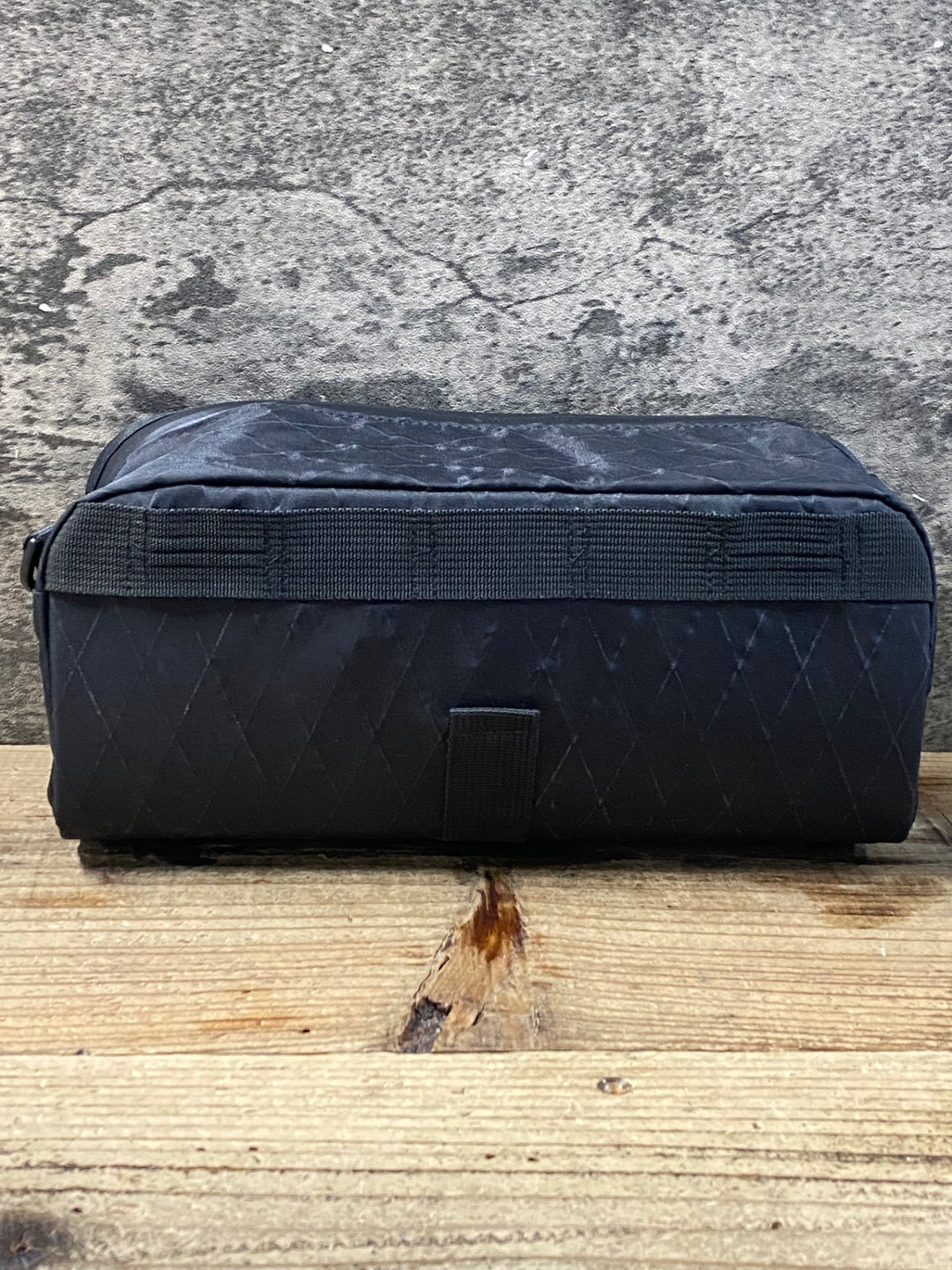 KF829 ソースサイクル SAUCE CYCLE MESH POCKET BAR BAG ハンドルバーバッグ 黒