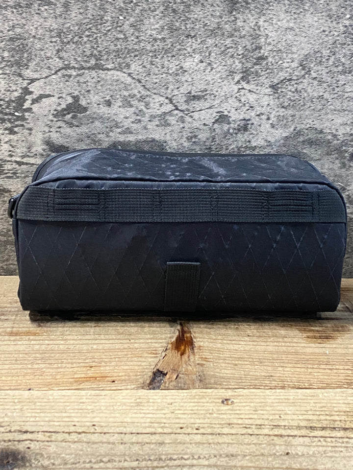 KF829 ソースサイクル SAUCE CYCLE MESH POCKET BAR BAG ハンドルバーバッグ 黒