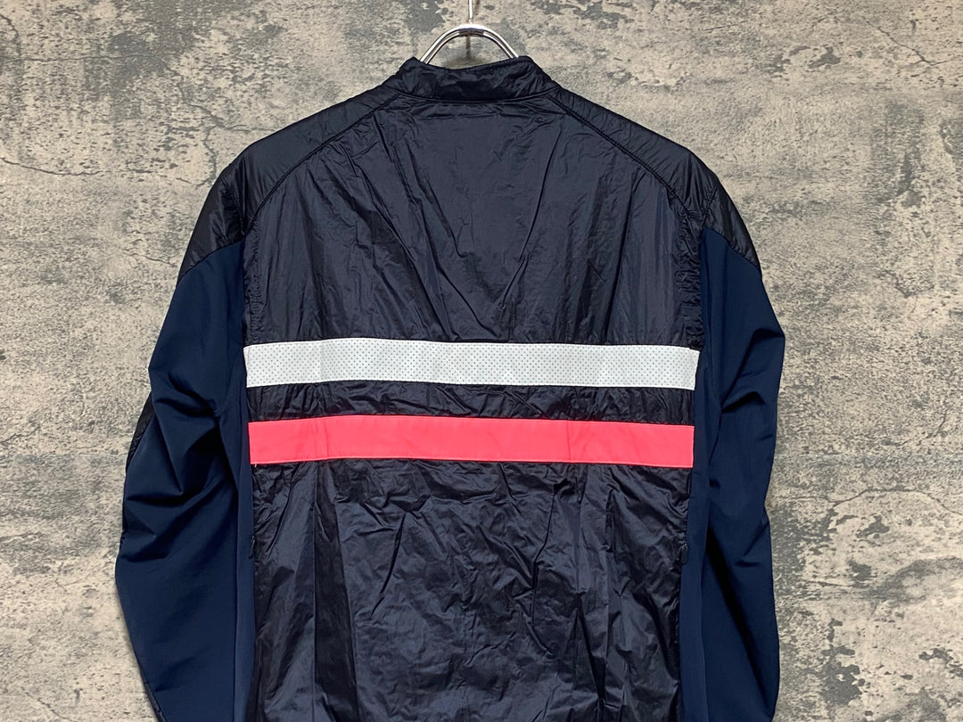 KN770 ラファ Rapha BREVET INSULATED JACKET サイクルジャケット 紺 M