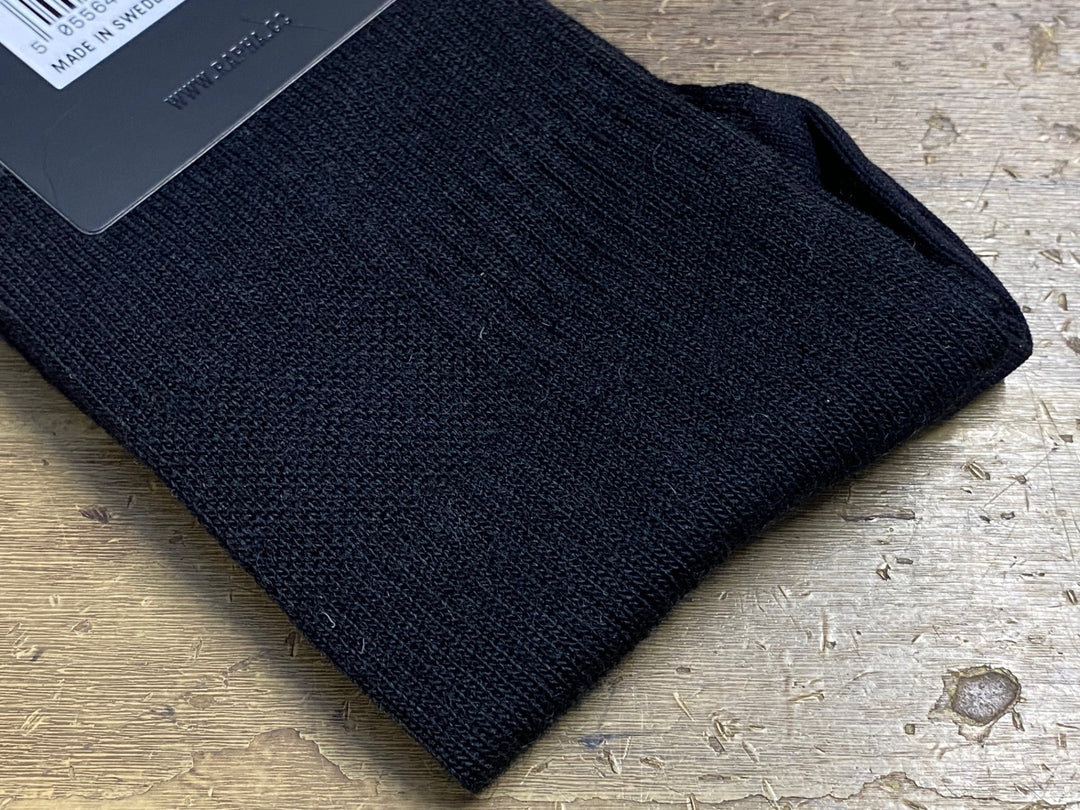 KC697 ラファ Rapha MERINO SOCKS REGULAR ソックス 黒 L 未使用