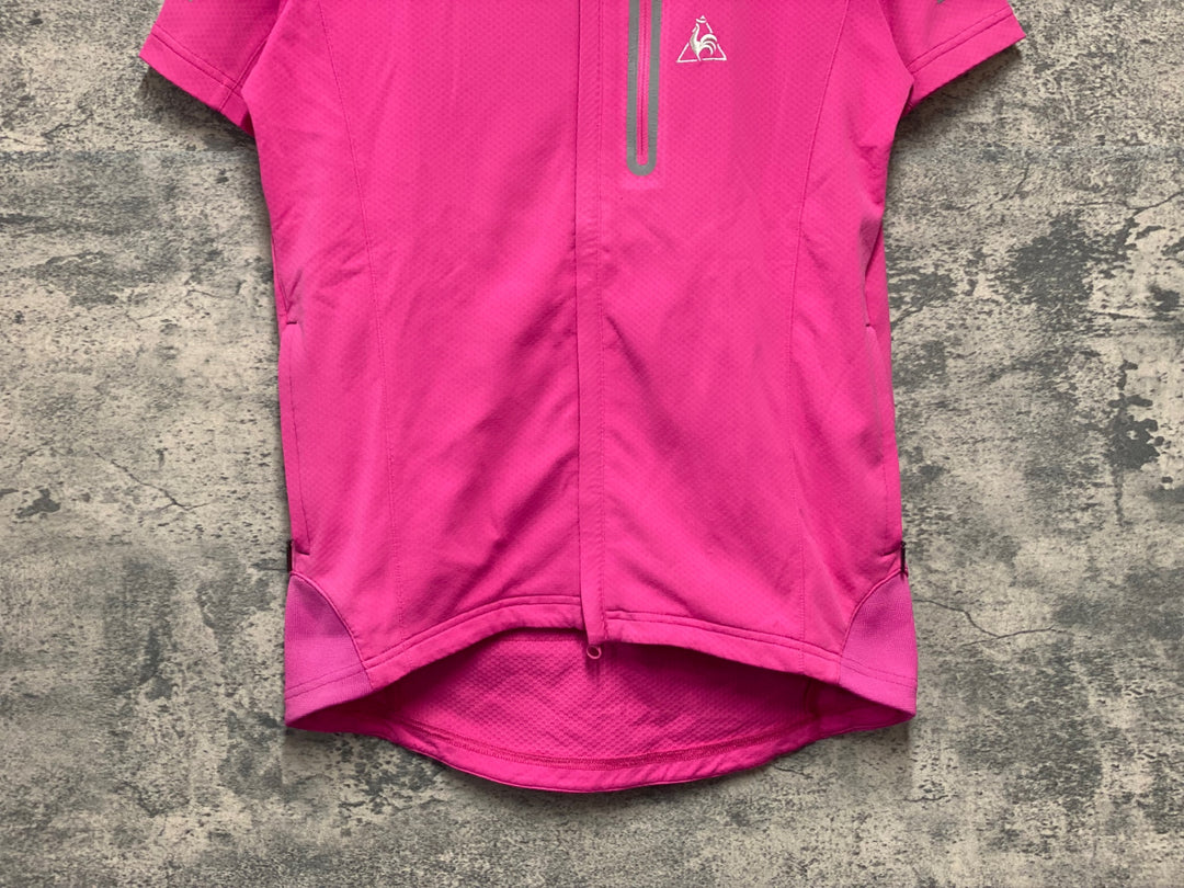 KH248 ルコックスポルティフ le coq sportif 半袖 サイクルジャージ ピンク M