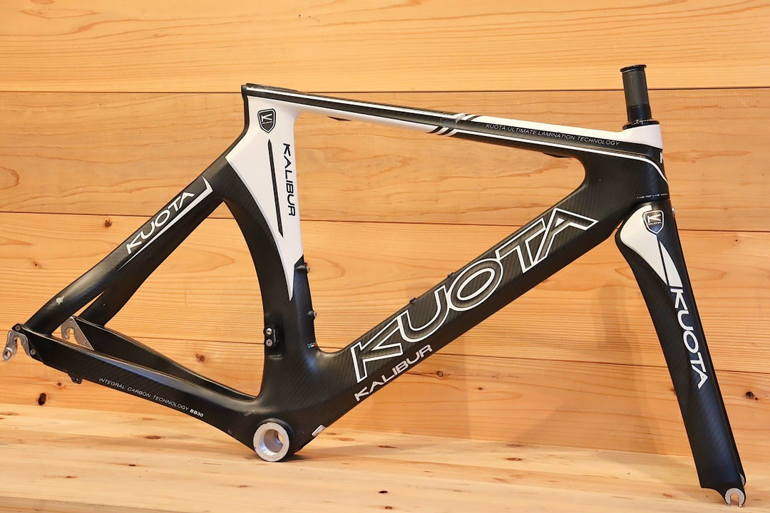 クオータ KUOTA カリバー KALIBUR 2013モデル Sサイズ カーボン トライアスロンバイク フレームセット 【千葉店】