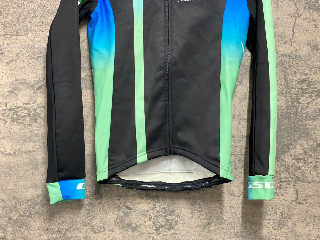 KH937 ジェッセージ GSG 長袖 レディース サイクルジャケット 黒 S 裏起毛 厚手