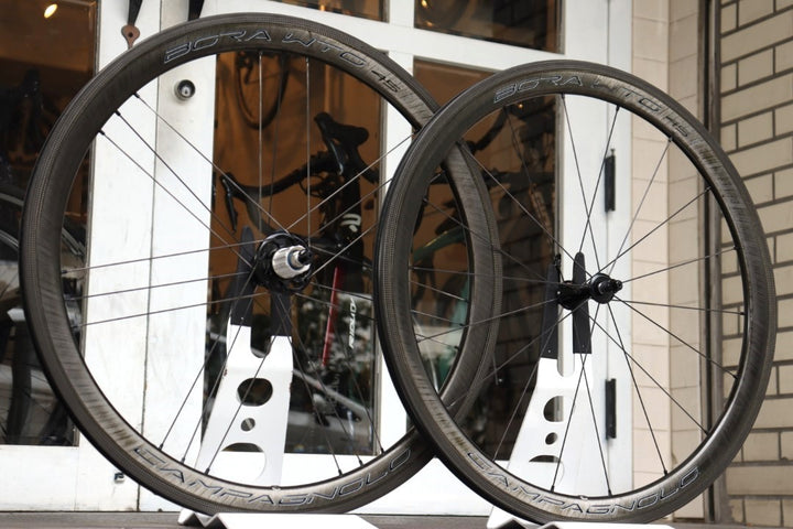 カンパニョーロ Campagnolo ボーラ BORA WTO 45 カーボン クリンチャー チューブレス ホイールセット シマノ11S/12S 19C 【横浜店】