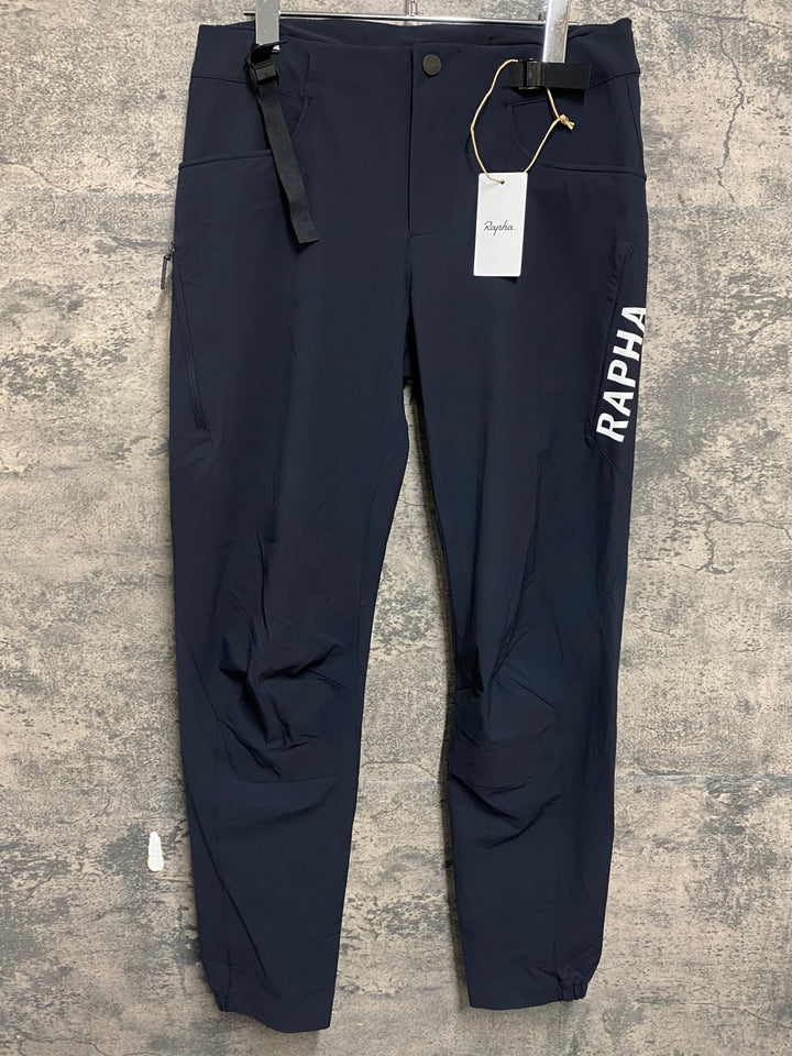 KQ691 ラファ Rapha MEN'S TRAIL PANTS ロングパンツ 黒 S