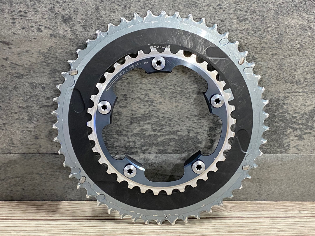 KB747 シマノ SHIMANO デュラエース FC-7950 チェーンリングセット 50/34T 10S
