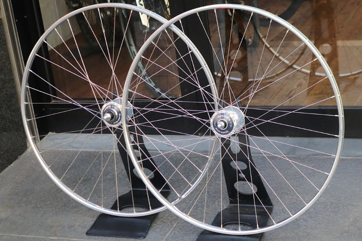 アラヤ ARAYA ゴールドリム GOLD NJS シマノ SHIMANO デュラエース DURA-ACE HB-7600 ハブ チューブラー 手組 ホイールセット 【東京南麻布店】